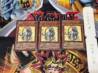 Crystal Beast Topaz Tiger DP07 2 Rare Set of 3 Tera.