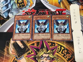 Winged Sage Falcos 301 4 Rare Set of 3 Terra