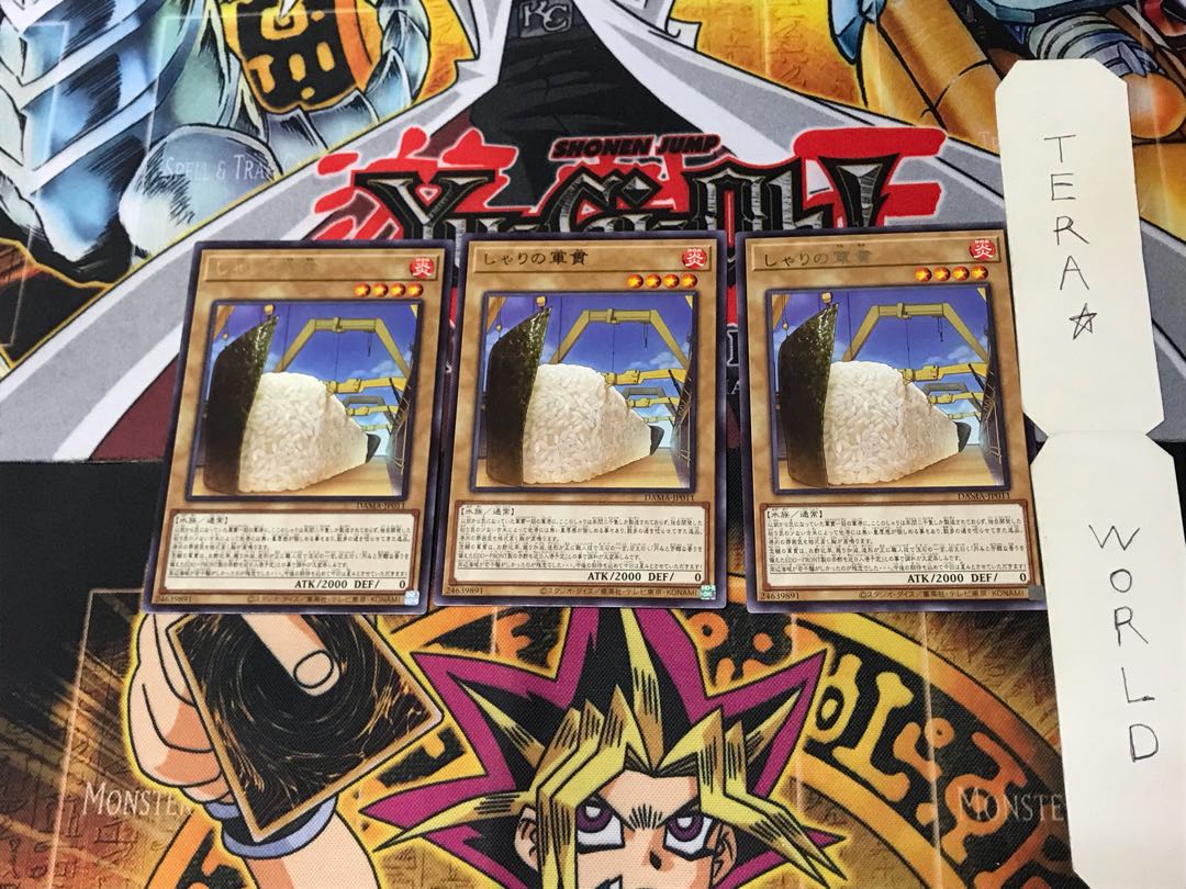 Gunkan Suship Shari DAMA 3 Rare Set of 3 Tera