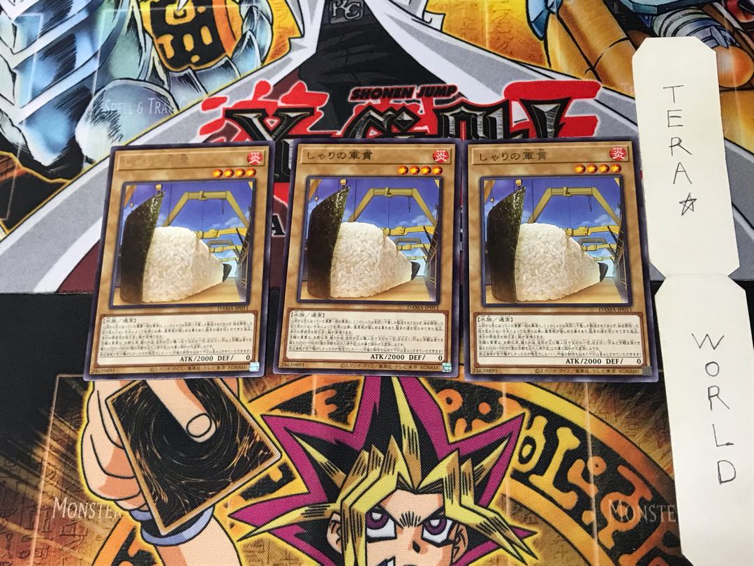 Gunkan Suship Shari DAMA 5 Rare Set of 3 Tera