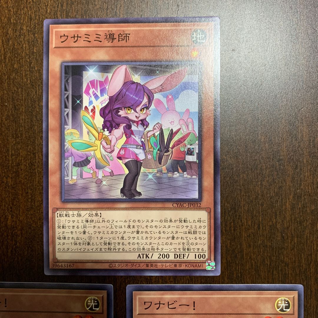 Wannabee! Normal Rare JP031 + Usami Leader, set of 3