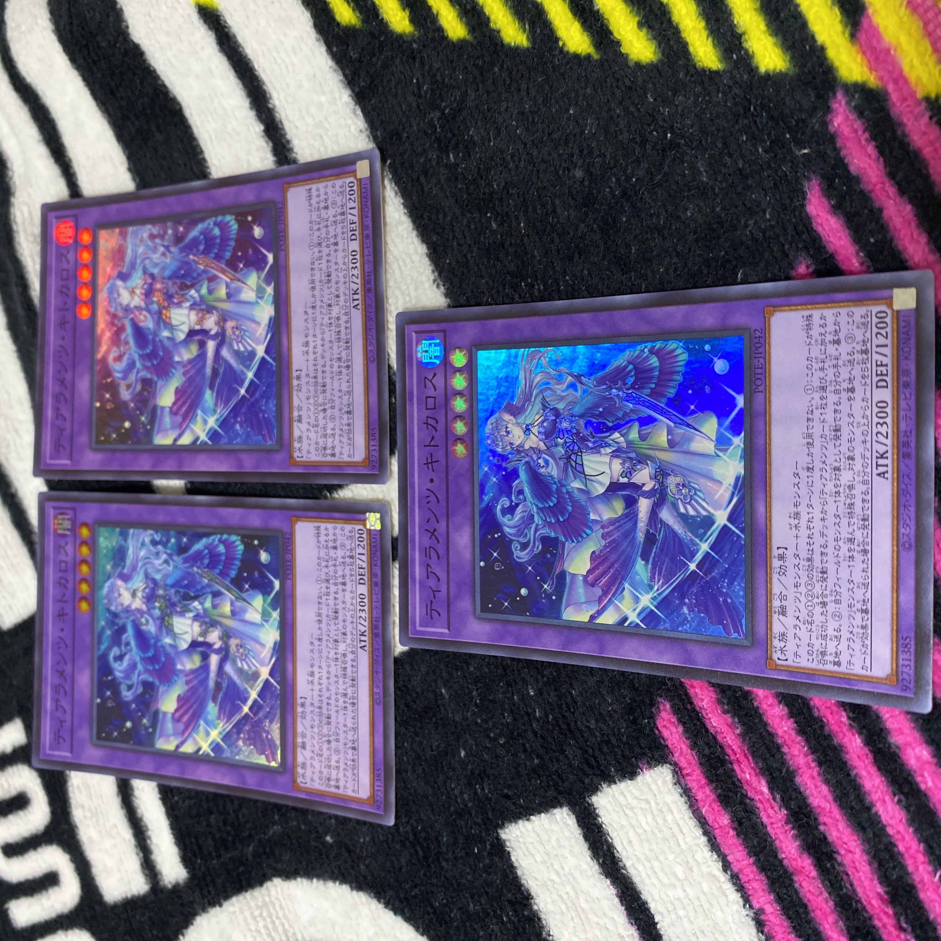 Set of 3] Tearaments Kitokaros Super Rare JP042