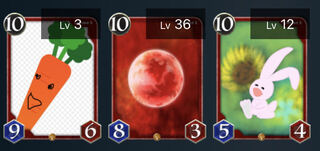 【専用】にんじん&Sカード2枚