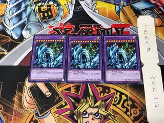 Dragon Master Knight DP17 4 Rare Set of 3 Tera.