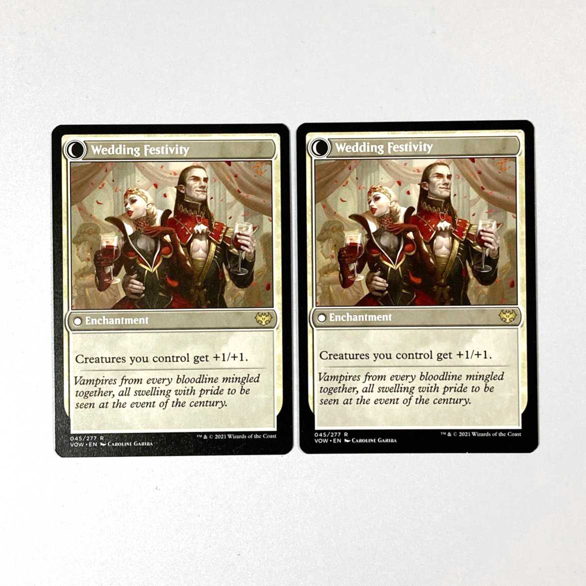 Wedding Announcement Rare 45/277 Innistrad: The Crimson Pact English Set of 2