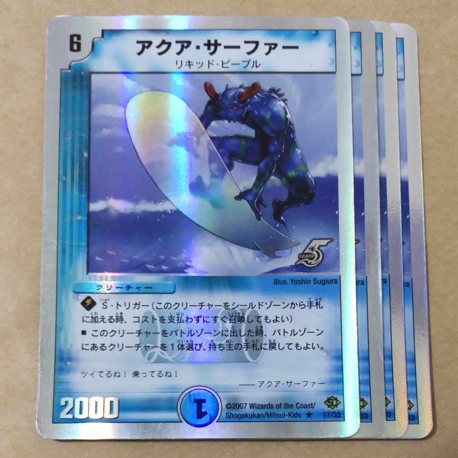 Aqua Surfer 4 sheets Scratches