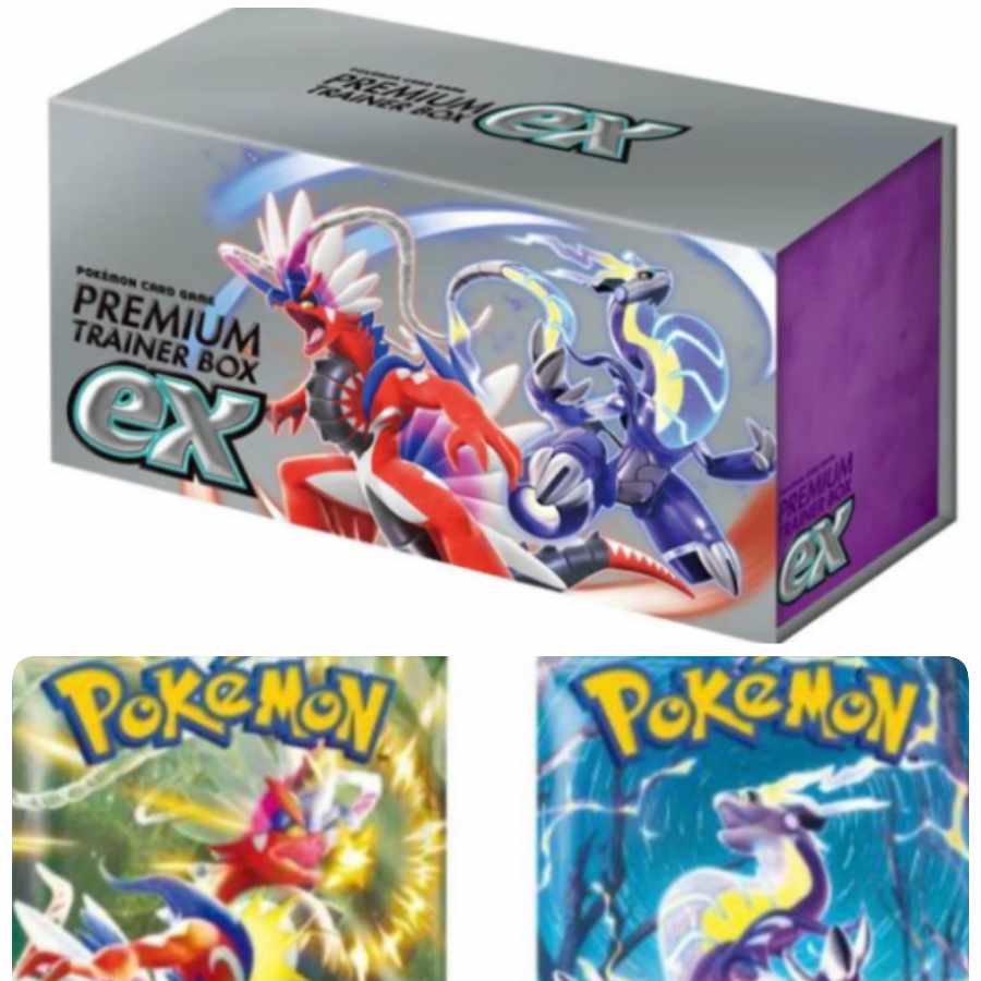 プレミアムトレーナーボックスex1BOX スカーレットexバイオレットex各1BOX