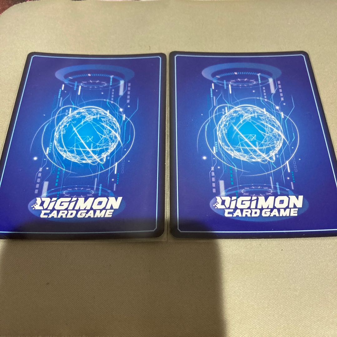 Digica Omegamon SR parallel BT1-084 & Mercyfulmode SR parallel BT9-083