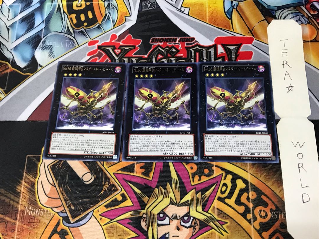 Number 66: Master Key Beetle JOTL 2 rare, set of 3 tera