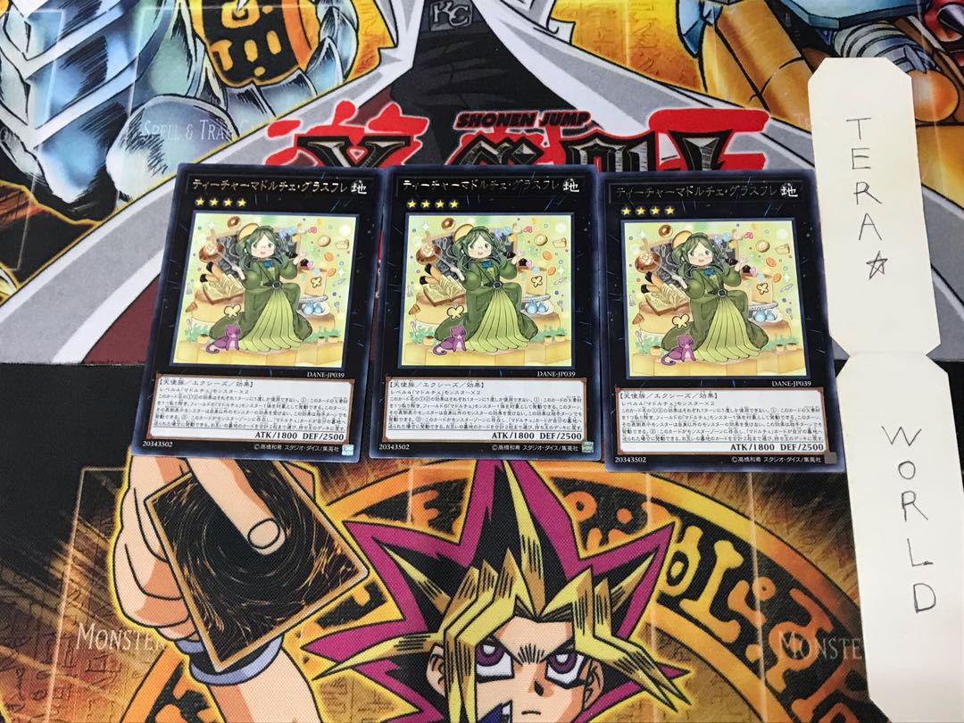 Madolche Teacher Glassouffle DANE 3 Rare Set of 3 Tera