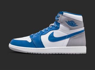ナイキ エアジョーダン1 ハイ OG "トゥルーブルー" トゥルーブルー/ホワイト/セメントグレー DZ5485-410 27.5cm