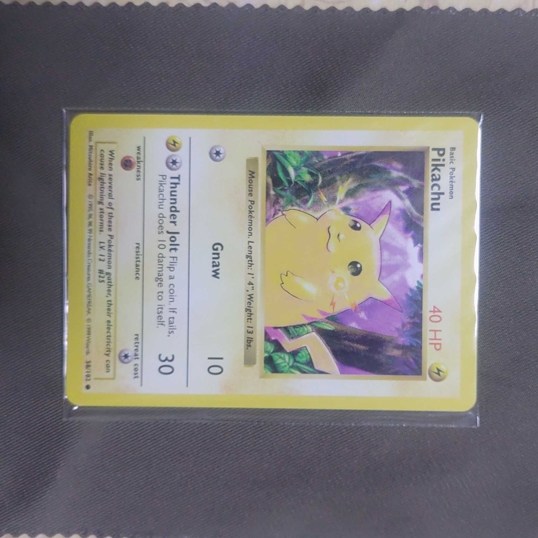 Unopened English version Pikachu