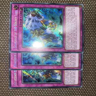 Yu-Gi-Oh! Guardian of the Golden Land EU Version (English) Siku 1st 3 copies