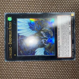 遊戯王　LL－アンサンブルー・ロビン　EU版(英語) ウルトラ　1st 1枚