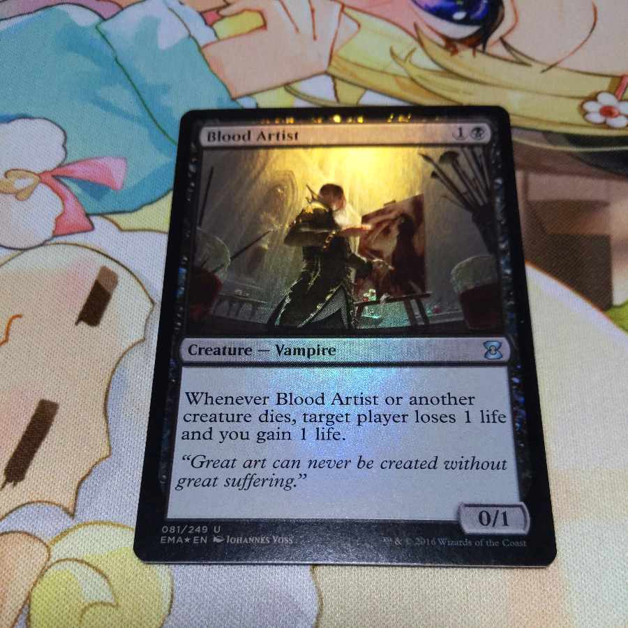 Blood Artist uncommon 81/249 foil