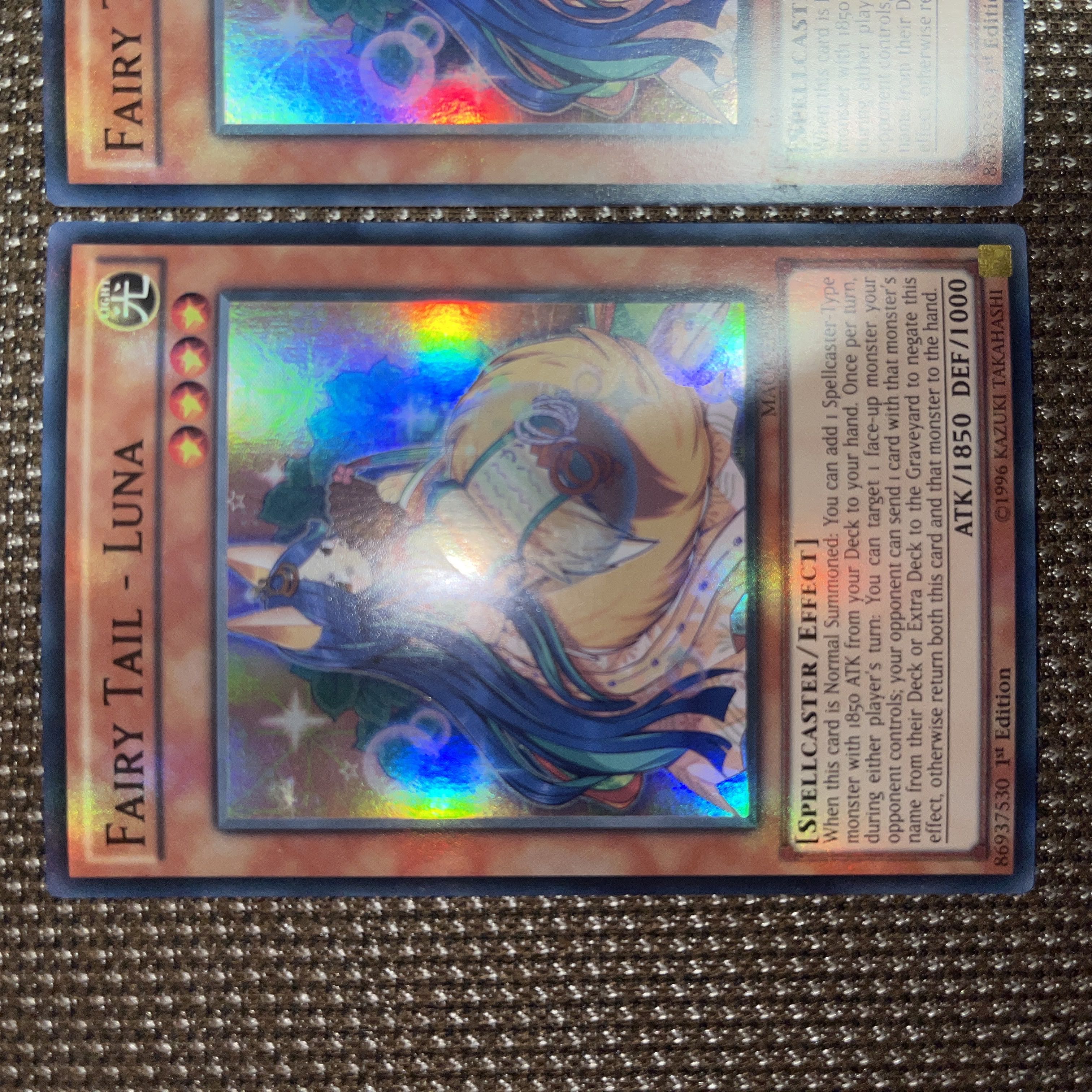 Yu-Gi-Oh Fairy Tail - Luna EU Version (English) Super 1st 3 copies