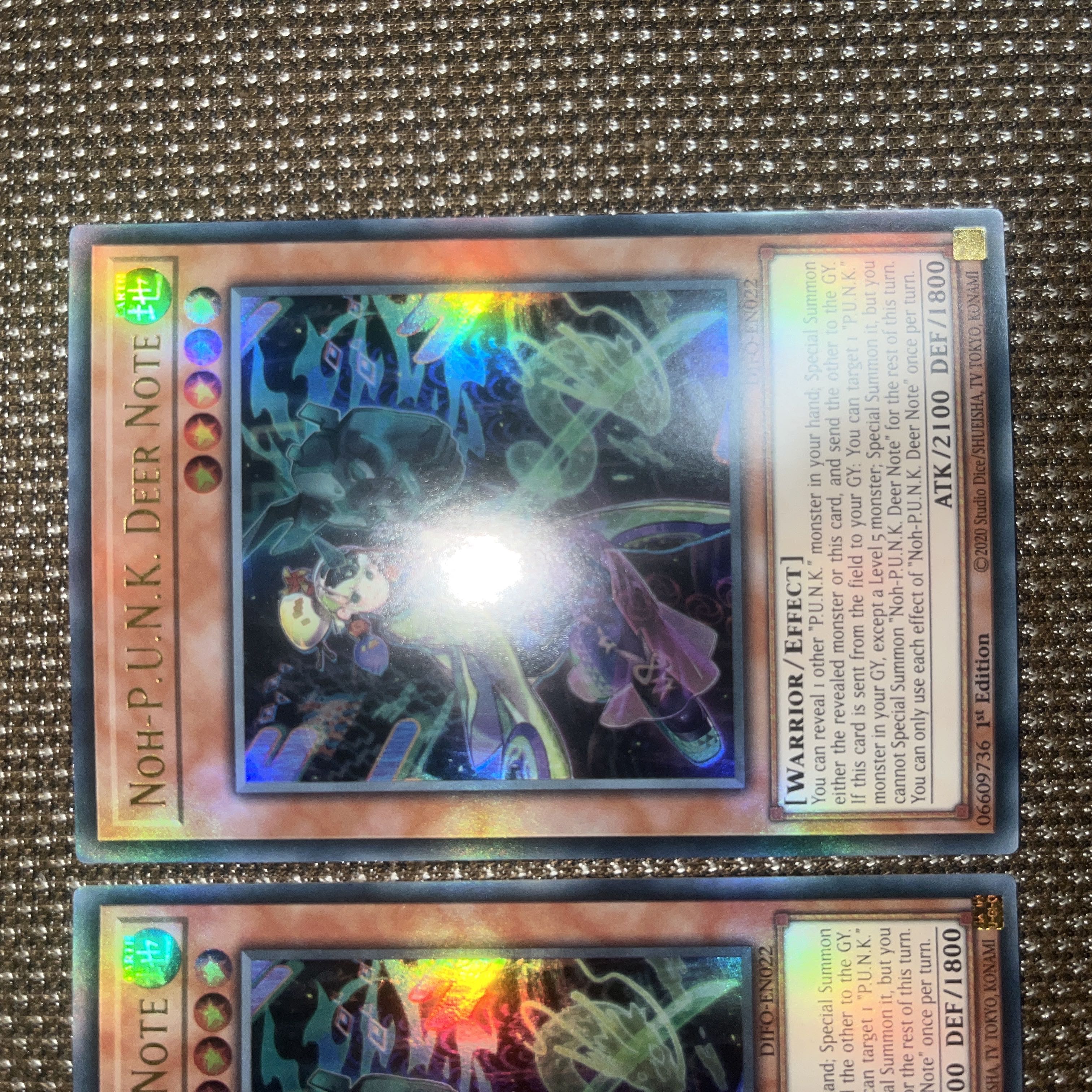 No-P.U.N.K.ディア・ノート EU版(英語) ウルトラ 1st 3枚