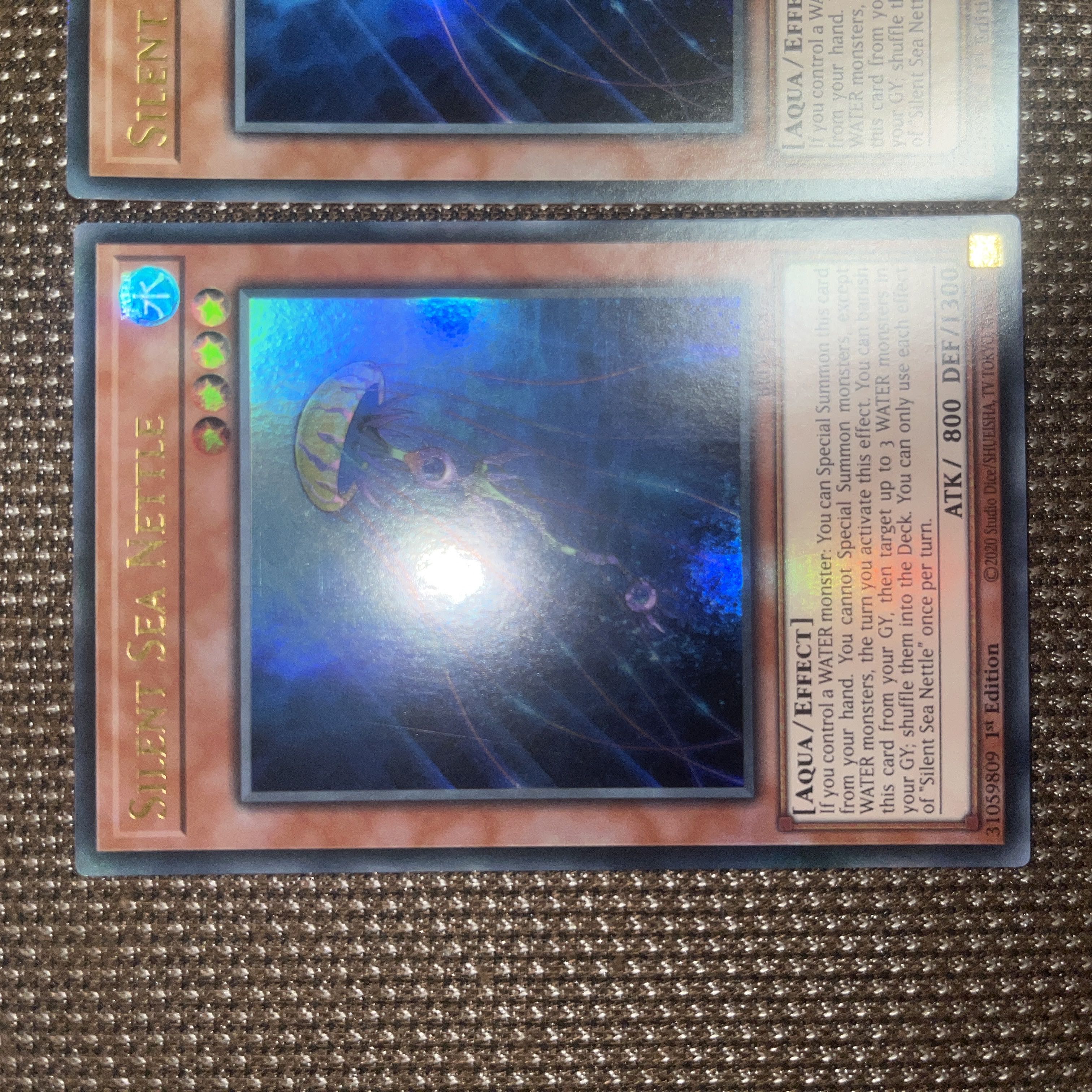 Yu-Gi-Oh Silent Sea Nettle EU Version (English) Ultra 1st 3 copies