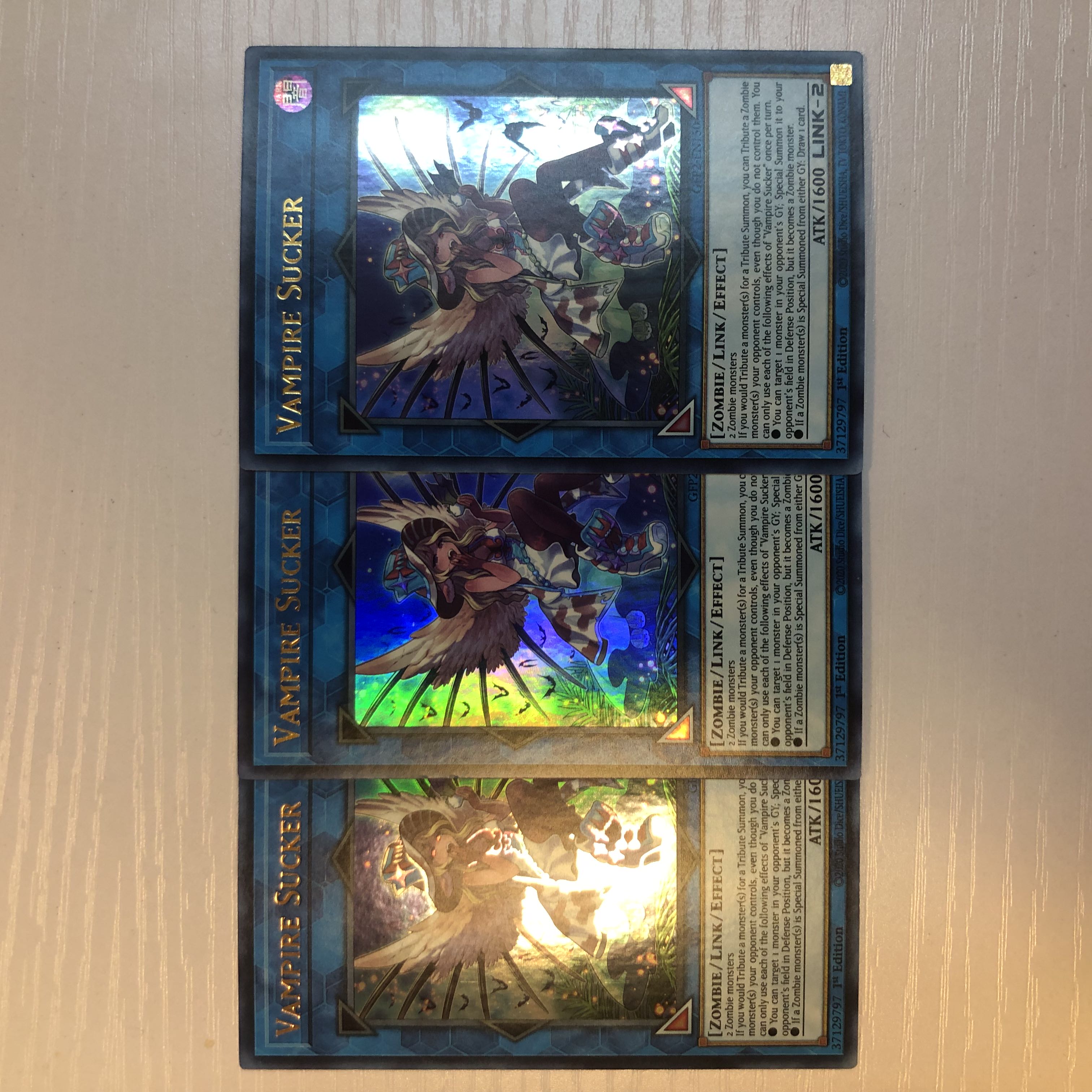 Yu-Gi-Oh [Vampire Soccer] UR 3 English 1st