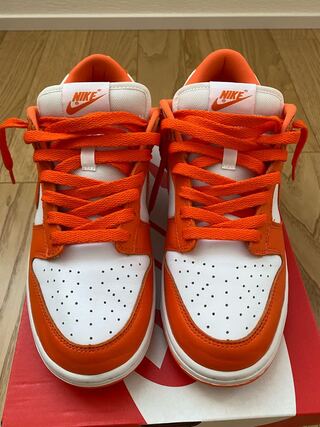 ナイキ ダンク ロー SP "シラキュース" オレンジブレイズ/ホワイト CU1726-101 27cm