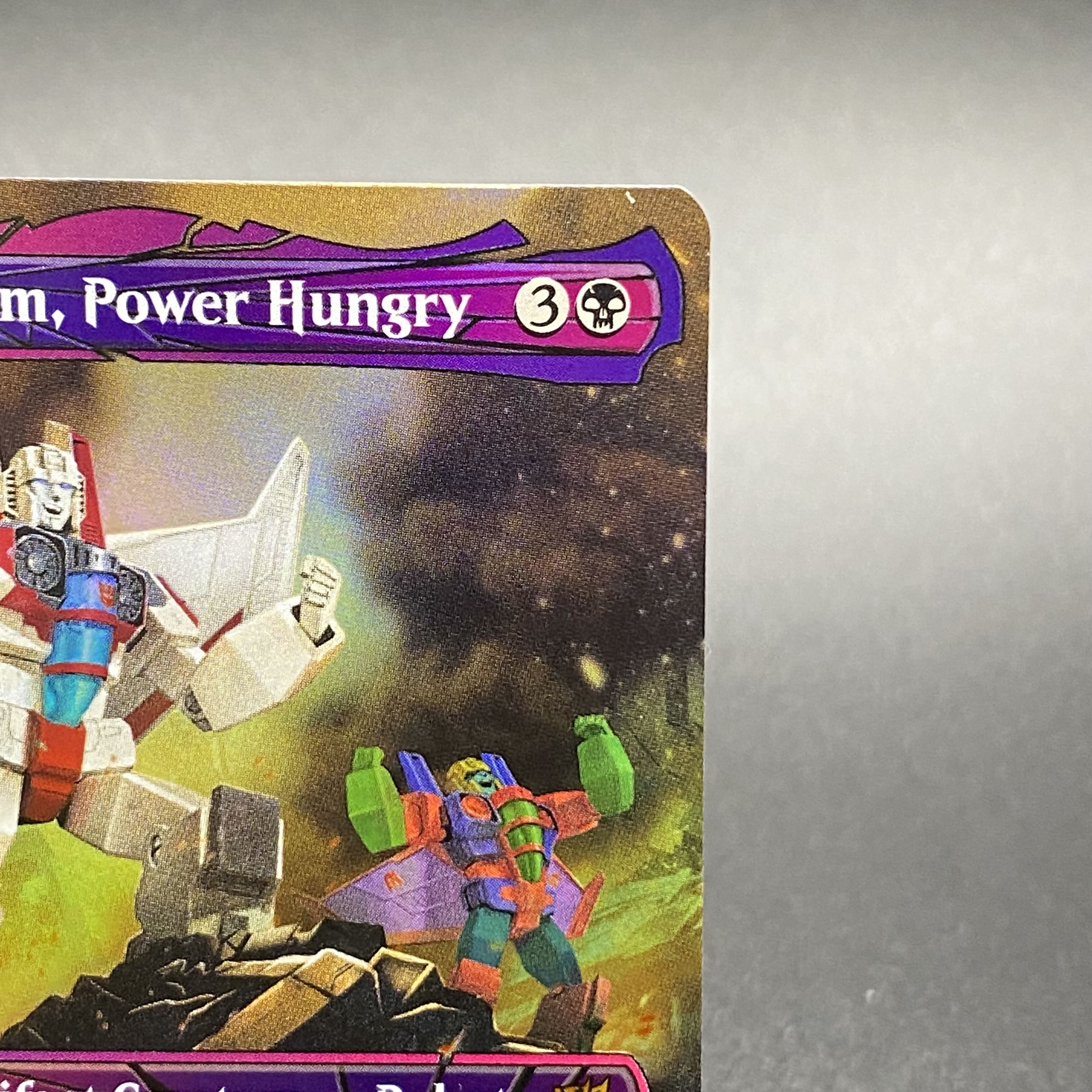 Starscream, Power Hungry Shuttered Glass FOIL