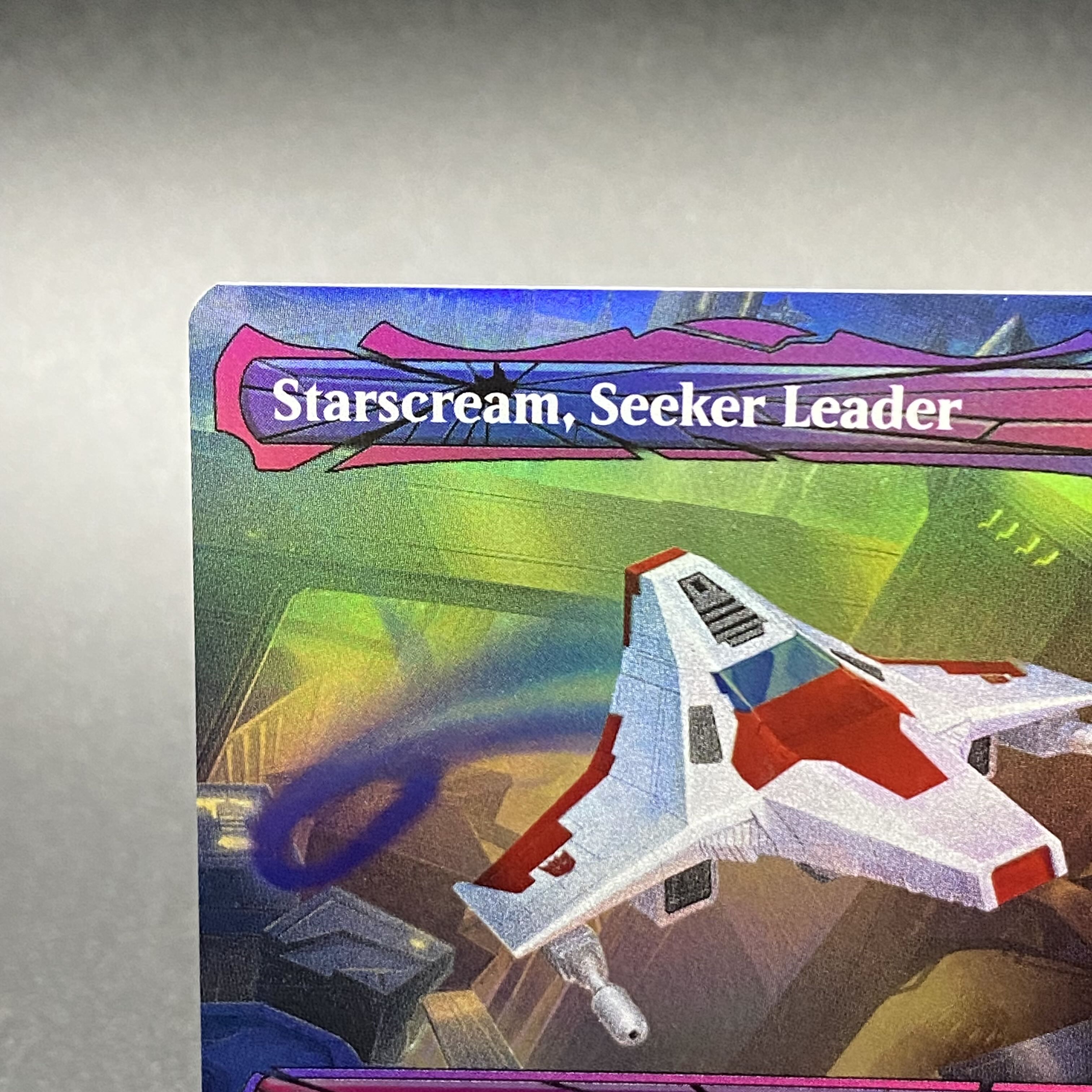Starscream, Power Hungry Shuttered Glass FOIL
