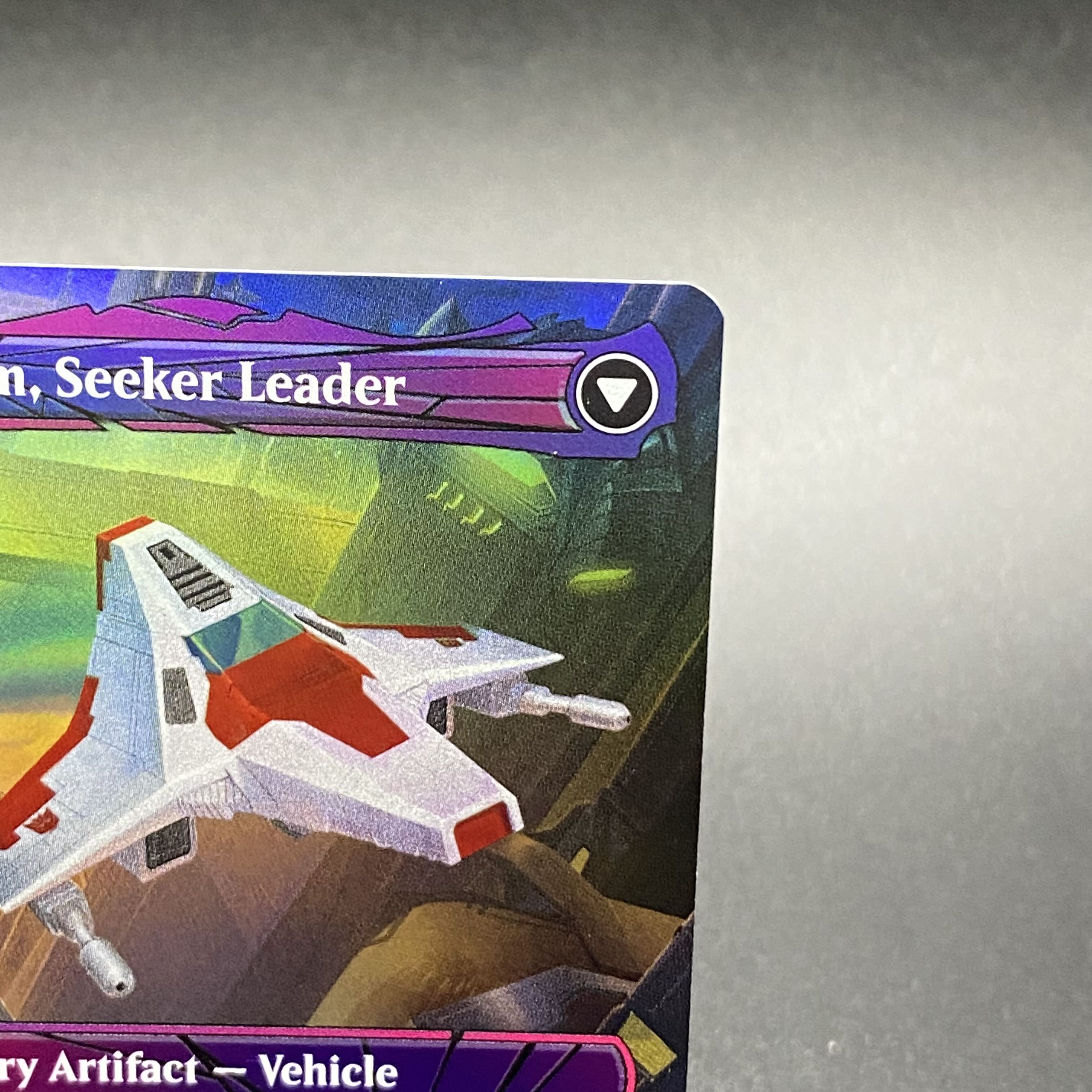 Starscream, Power Hungry Shuttered Glass FOIL