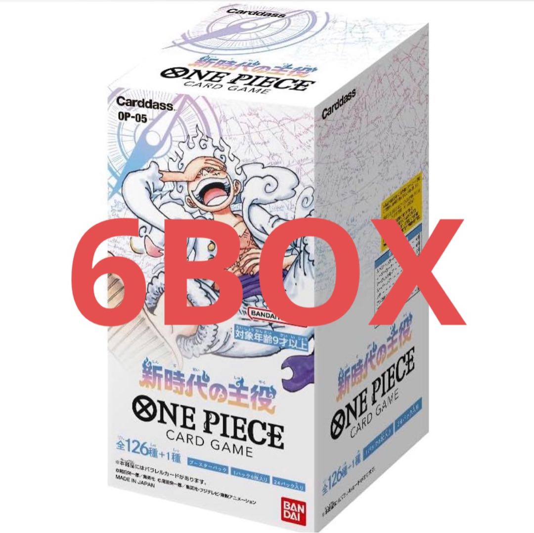 新時代の主役 6BOX ワンピースカードの通販 ポッチャマ(1849467702