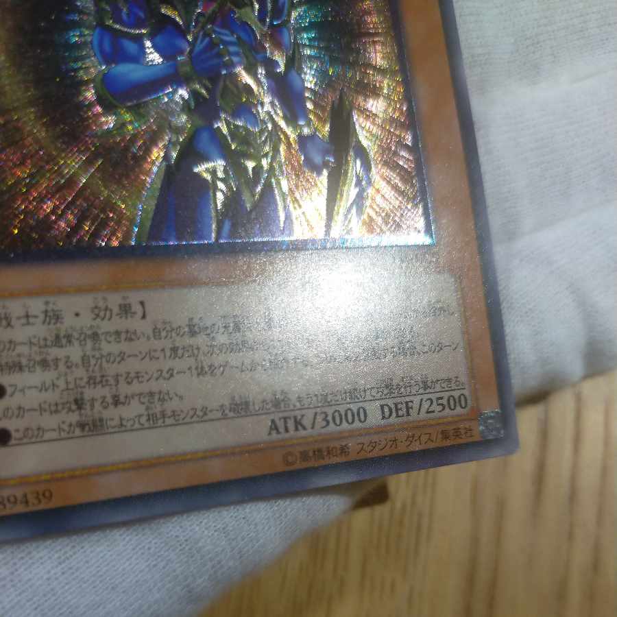 遊戯王 カオス・ソルジャー開闢の使者 レリーフ
