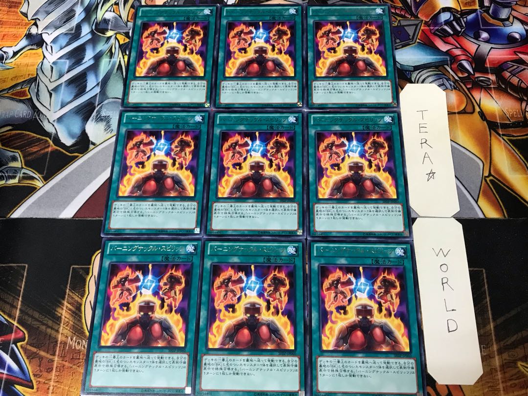 Battlin' Boxing Spirits SHSP 1 rare, set of 9 Tera.