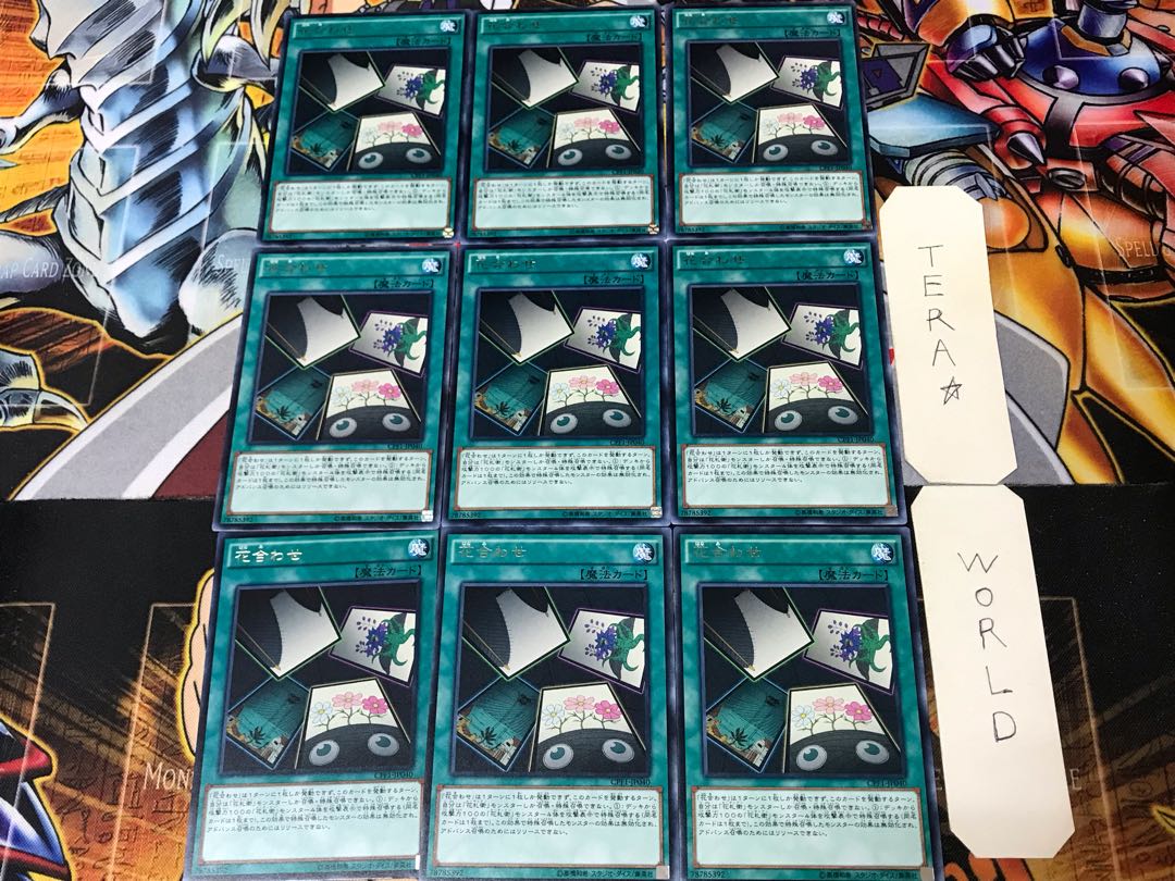 Flower Gathering CPF1 1 rare, set of 9 tera