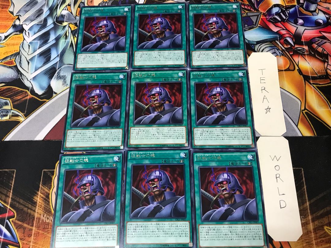 Berserker Soul CPL1 1 rare set of 9 tera