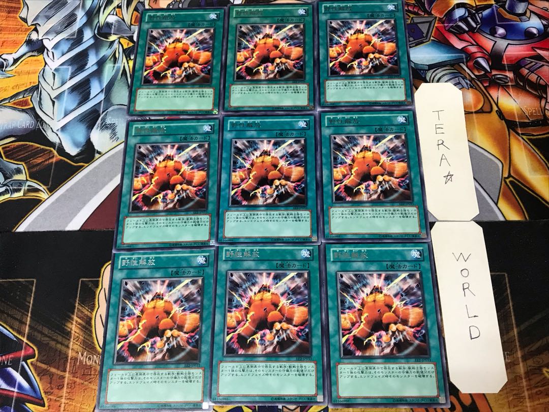 Wild LifeLiberate EE2 2 Rare Set of 9 Tera.