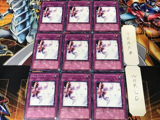 Forced Back EOJ 1 rare, set of 9 Tera.