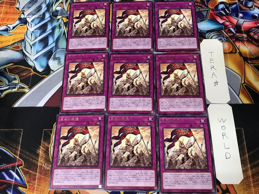 Pennant of Revolution DP25 1 rare, set of 9 Tera.