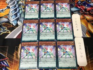 Performapal Odd-Eyes Unicorn SHVI 3 Rare Set of 9 Tera.