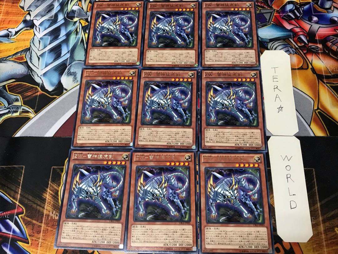ZW-雷神猛虎剣 CBLZ 2 レア 9枚セット てら