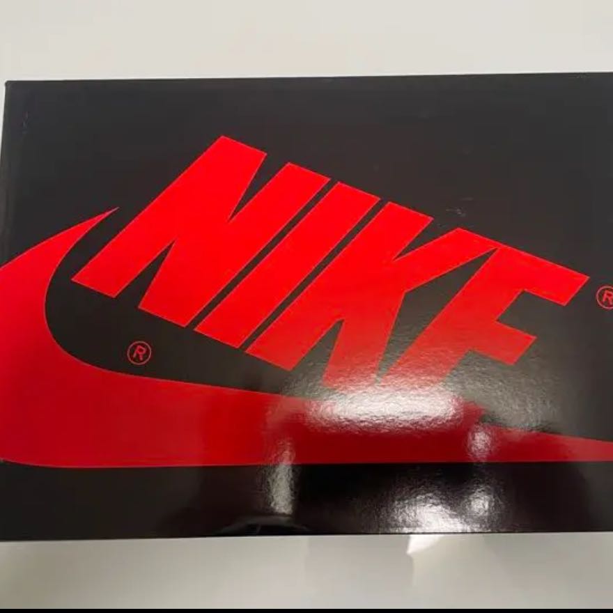 Nike Air Jordan 1 Retro High Og "Bread Patent" Black/HoWight Varsity Red 555088-063 26.5cm