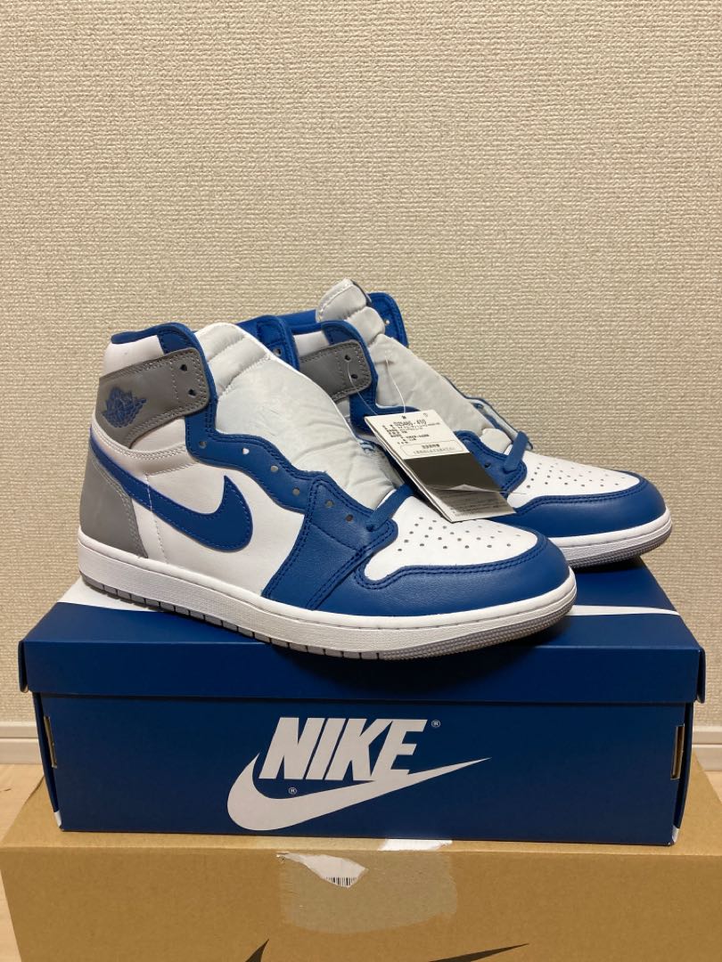 Nike Air Jordan 1 High OG "True Snubbull" True Snubbull/Ho Wight/Cement Grey DZ5485-410 29cm