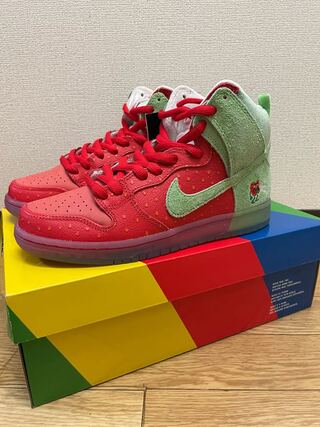 NIKE SB DUNK HIGH PRO "STRAWBERRY COUGH ストロベリーコフ 25cm