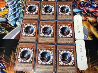 Black Salvo CRMS 1 rare, set of 9, Tera.