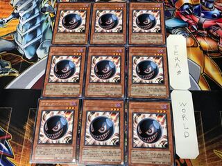 Black Salvo CRMS 3 rare, set of 9, Tera.
