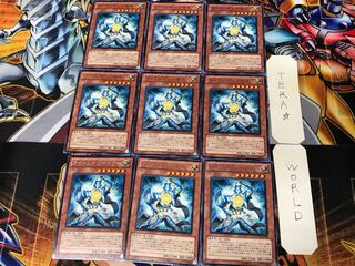 Light Ray Sorcerer GAOV 3 Rare Set of 9 Tera.