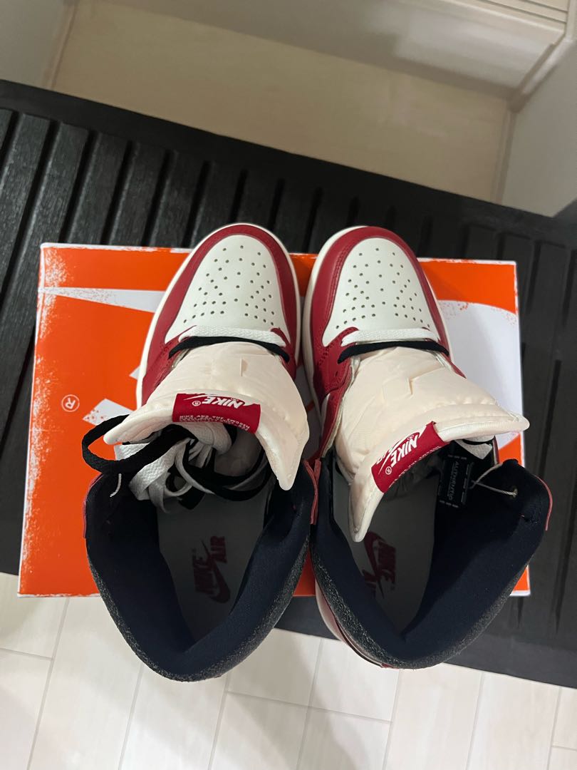 Nike Air Jordan 1 High OG "Disappear&Found/Chicago" Varsity Red/Black/Sail/Muslin DZ5485-612 26.5cm