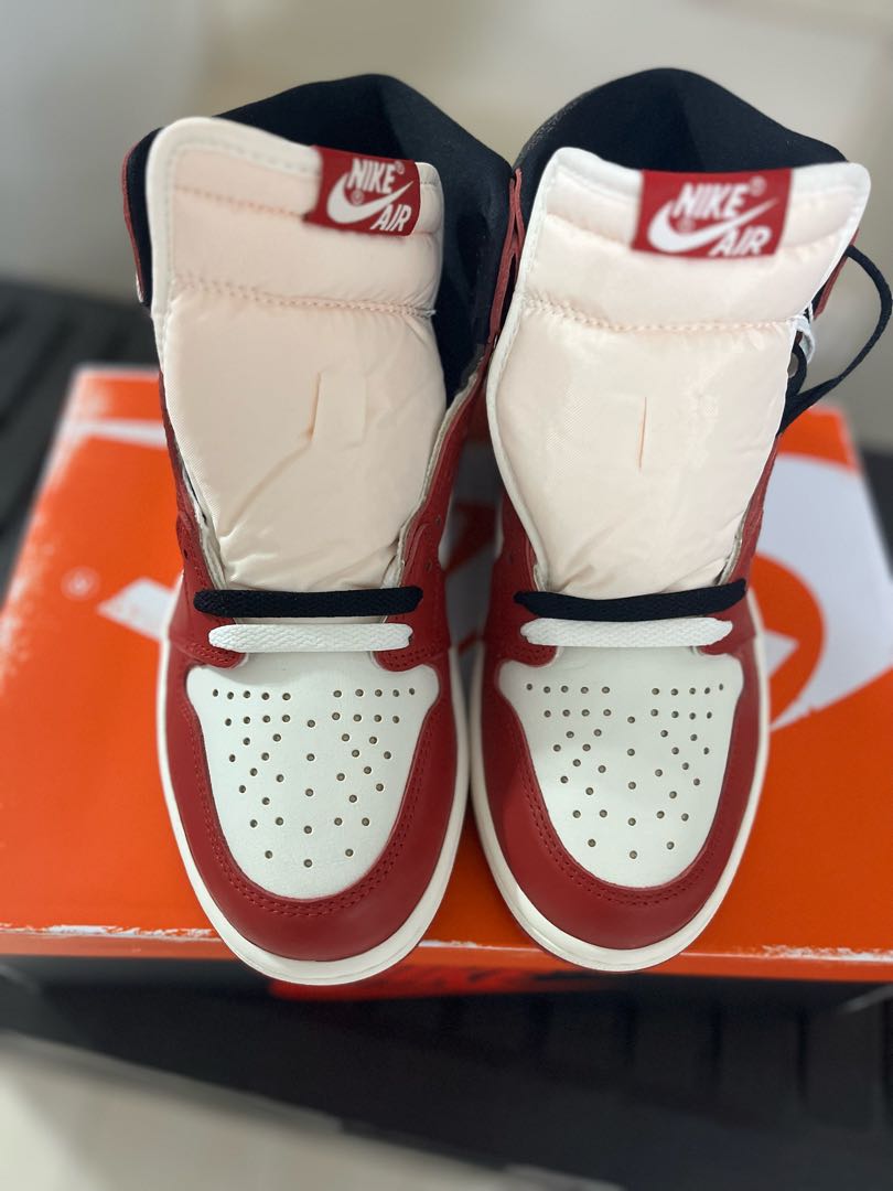 Nike Air Jordan 1 High OG "Disappear&Found/Chicago" Varsity Red/Black/Sail/Muslin DZ5485-612 26.5cm