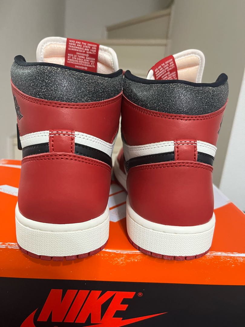 Nike Air Jordan 1 High OG "Disappear&Found/Chicago" Varsity Red/Black/Sail/Muslin DZ5485-612 26.5cm