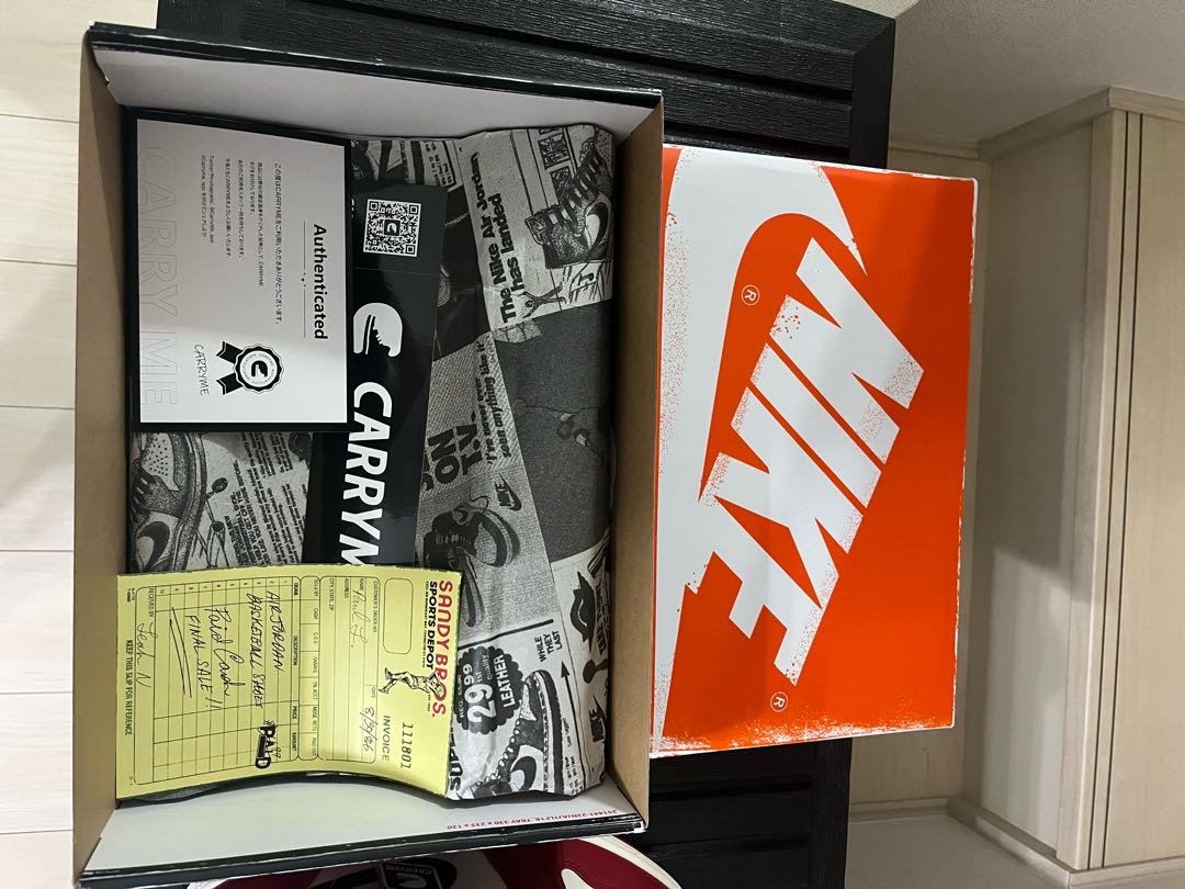 Nike Air Jordan 1 High OG "Disappear&Found/Chicago" Varsity Red/Black/Sail/Muslin DZ5485-612 26.5cm