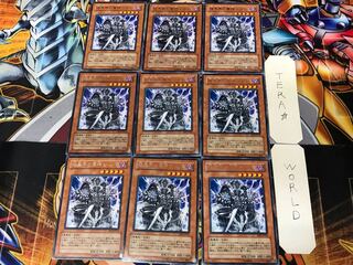 Sillva, Warlord of the Dark World EEN 2 rare, set of 9 Tera.