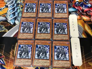 Sillva, Warlord of the Dark World EEN 3 rare, set of 9 Tera.