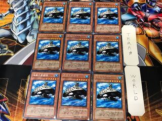 Orca Mega-Fortress of Darkness 307 2 rare, set of 9 Tera.